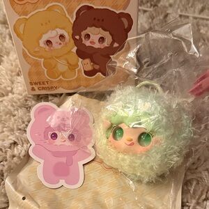YOOKI Bag Charm!❣️💚 SURPRISE STYLE MINT BEAR!! Use on handbags or backpacks!